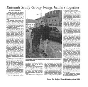 Katonah Study Group Article - circa 2006